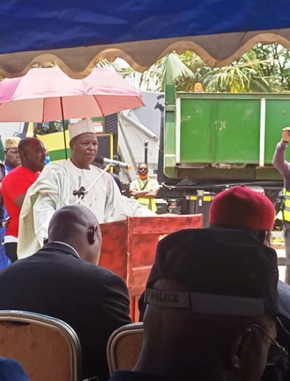 Cérémonie de la présentation des nouveaux Camions Hysacam