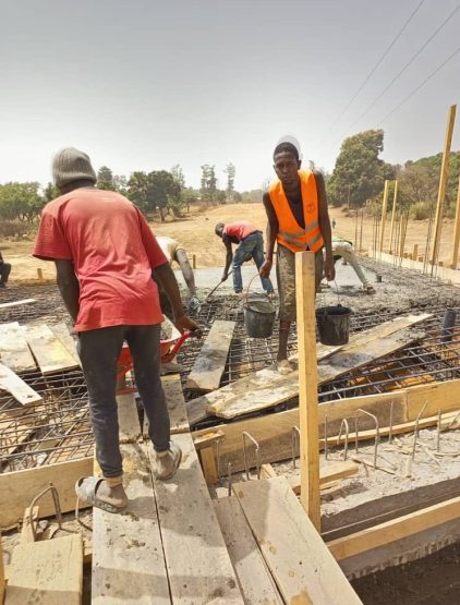 Coulage du pont qui relie mbideng au Quartier Belaka 6