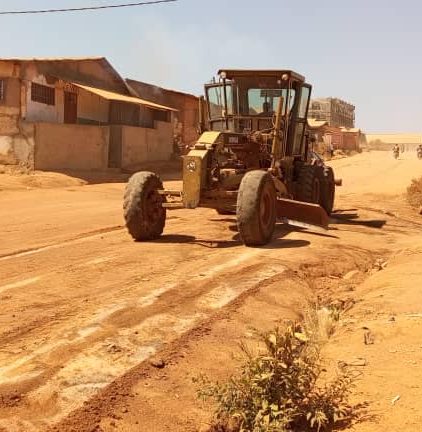 Entretien de la route d&rsquo;ONAREF