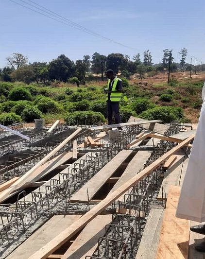 Evaluation des travaux du pont qui relie mbideng à Aoudi