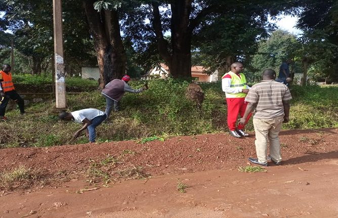 Jeudi propre au niveau de la résidence du Sous Préfet