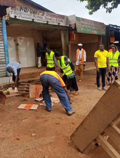 La Sensibilisation pour le lancement de la Campagne Nationale d&rsquo;Hygiène 01
