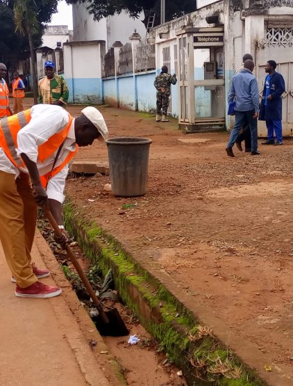 La Sensibilisation pour le lancement de la Campagne Nationale d&rsquo;Hygiène 06