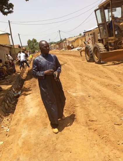 La suite des travaux du tronçon carrefour Aoudi-belaka 0