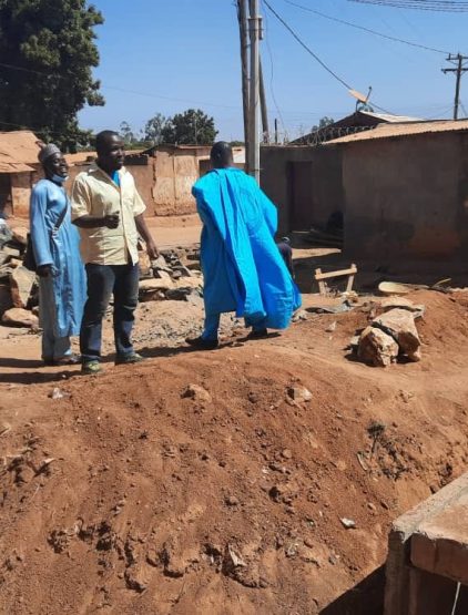 Quartier Haoussa, travaux des caniveaux 4