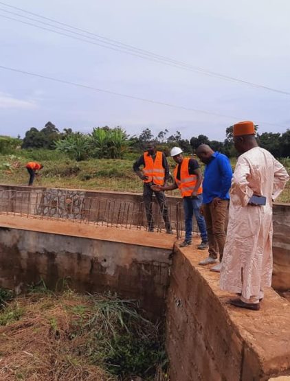 Reprise des travaux du pont qui relie Mbideng au quartier Belaka 5
