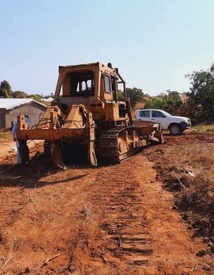 Travaux au niveau de komboual Salaatou qui sort jusqu&rsquo;à Yoko 1