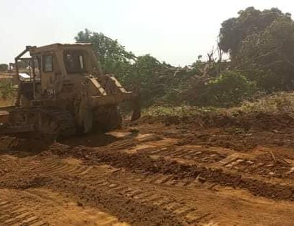 Travaux au niveau de komboual Salaatou qui sort jusqu&rsquo;à Yoko 2