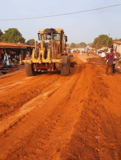 Travaux au niveau du marché Bantai qui sort jusqu&rsquo;au Nord cifan 03