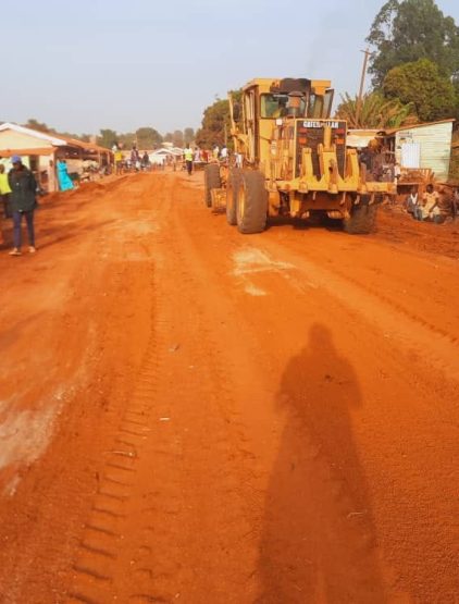 Travaux au niveau du marché Bantai qui sort jusqu&rsquo;au Nord cifan 6