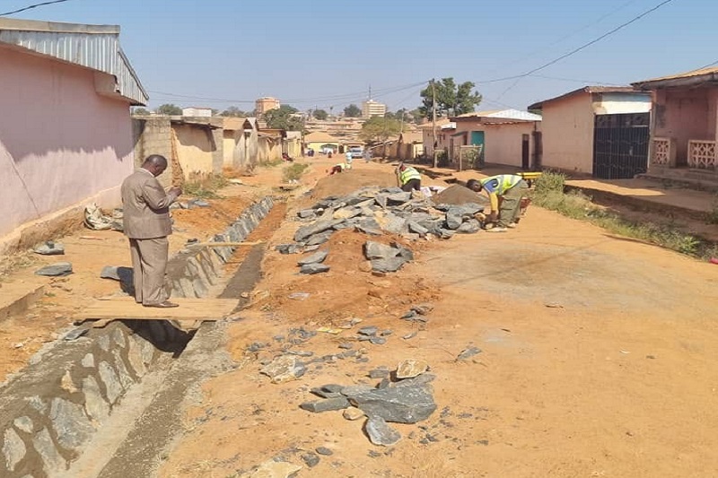 Travaux de Cannivaux au quartier Maloumri 3