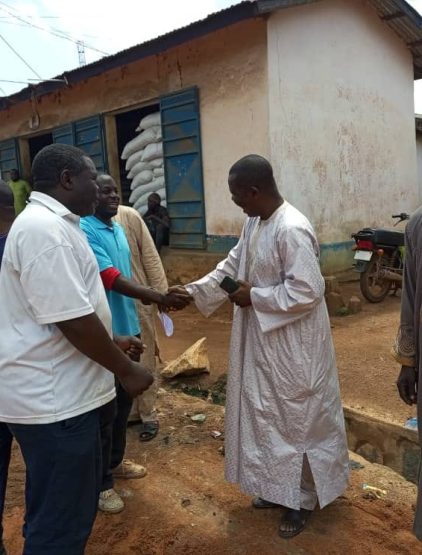 Travaux de remblayage du tronçon du quartier Belaka 5