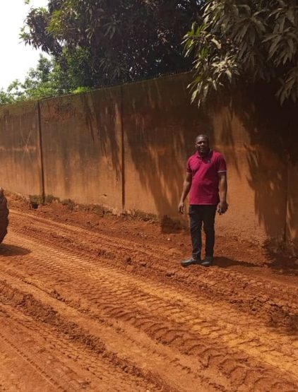 Travaux de remblayage et de curage de caniveaux au quartier Burkina 1