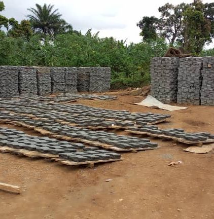 Visite du site des travaux de bitumage de la route de Gada Mabanga 2