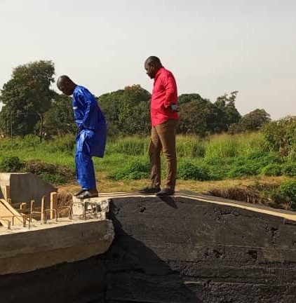 évaluation des travaux du pont qui relie Mbideng à Aoudi 1