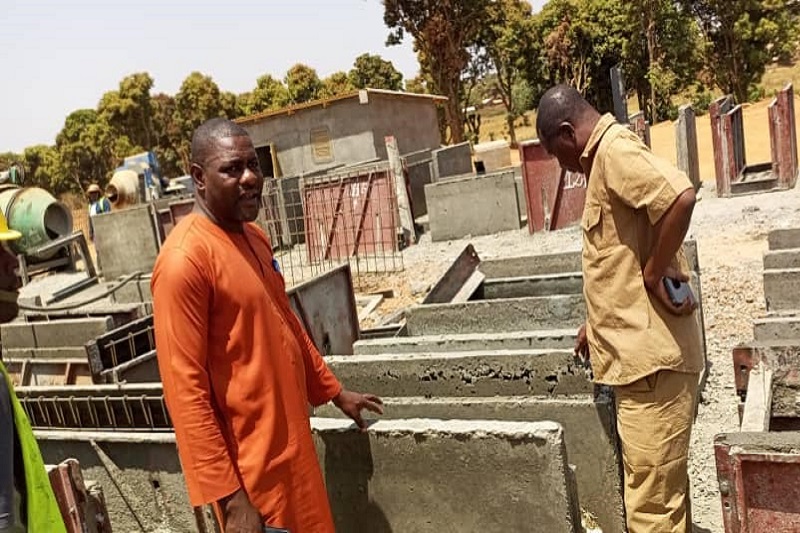 évolution des travaux de routes de Gada Mabanga3