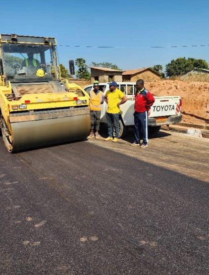 travaux de construction d&rsquo;une voirie structurante dans la ville 02
