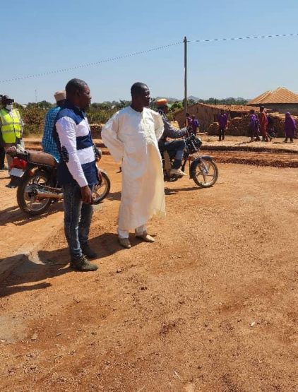 travaux de construction d&rsquo;une voirie structurante dans la ville 2