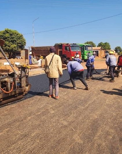 Travaux de construction d&rsquo;une voirie structurante dans la ville